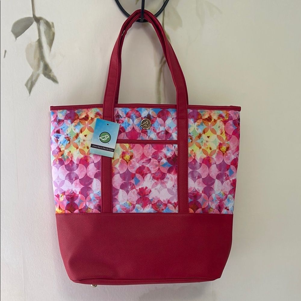 Birdie Balou Colorful Athletic Gym Everyday Tote Bag